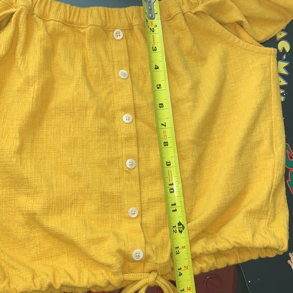 💛HP💛 Madewell Texture & Thread button up top Size Medium EUC - Picture 11 of 15